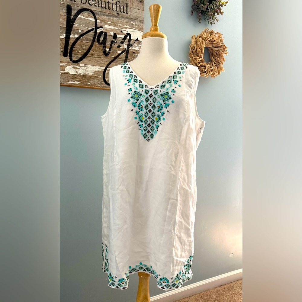 J Jill linen dress size XL